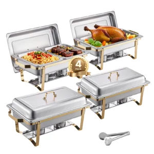 4 Pack Chafing Dish Buffet Set