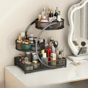 Metal Makeup Storage Rack Multi-layer